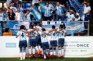 Los Murciélagos están en la final del Mundial España 2018 de fútbol para ciegos