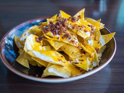 Los nachos se pueden combinar con carne y crema