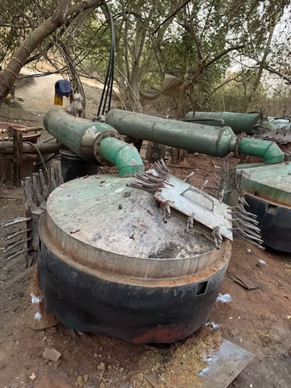 Los narcolaboratorios son gestionados por diferentes carteles para la elaboración de drogas sintéticas. Foto: @ICEgov vía X