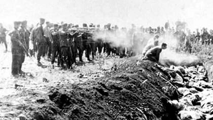 Los nazis usaron Babi Yar como un sitio de ejecuciones entre 1941 y 1943