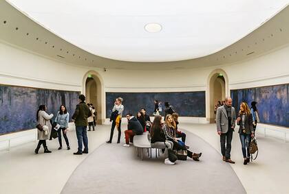 Los Nenúfares de Monet en el Museo de la Orangerie
