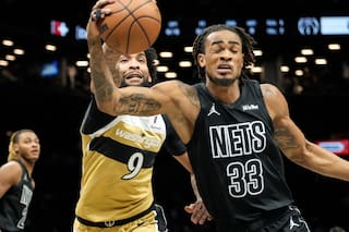 Los Nets anotan 80 puntos en la primera mitad y vencen 127-113 a unos Wizards con bajas