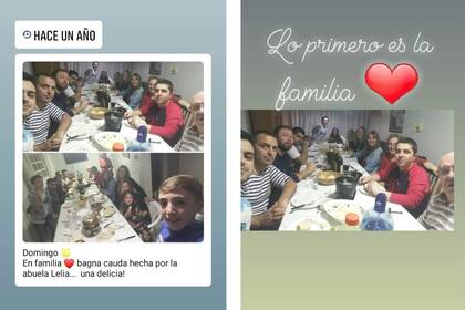 Los nietos postean las fotos de las largas mesas familares en las redes sociales: la bagna cauda de Leila resultó un boom