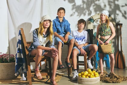 Los niños de Wanama Kids, tan cómodos como cancheros.