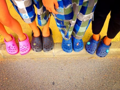 Los niños pueden utilizarlas para después de hacer deporte o si tienen que estar en entornos sucios