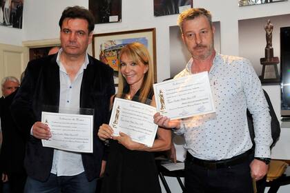 Los nominados al Martín Fierro de radio recibieron ayer sus diplomas antes de la gran ceremonia, que se realizará el sábado próximo