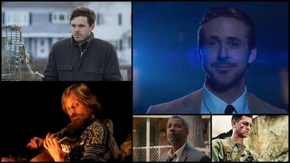 Los nominados al Oscar 2017 como mejor actor