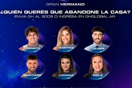 Los nominados de la semana