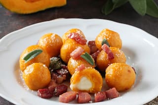 Cómo hacer los ñoquis de calabaza rellenos para este domingo 29