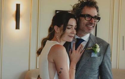 Los novios anunciaron su boda el año pasado y la concretaron este año