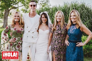 La hija de la trilliza María Emilia se casó con Isidro Escalante: las fotos