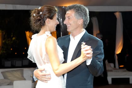 Los novios inauguraron la pista de baile al ritmo del vals. Después, se sumaron todos los invitados.