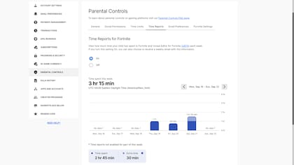 Los nuevos controles parentales de Fortnite permiten gestionar el tiempo que los chicos pasan jugando a este juego