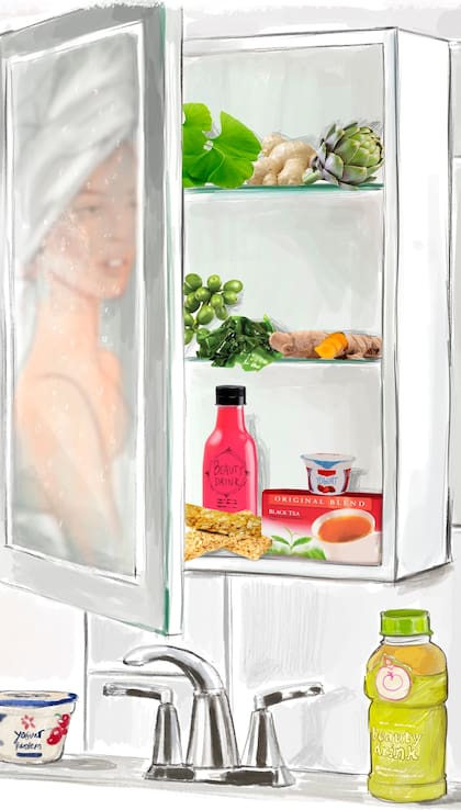 Los nuevos cosméticos funcionande adentro hacia afuera