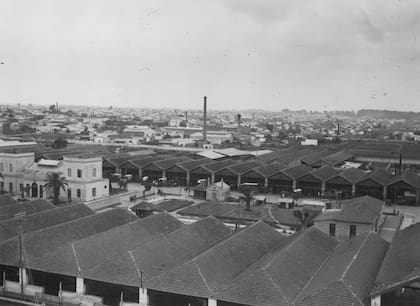 Los "nuevos" mataderos que dieron origen al nombre del barrio.