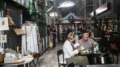 Los nuevos puestos conviven con los históricos