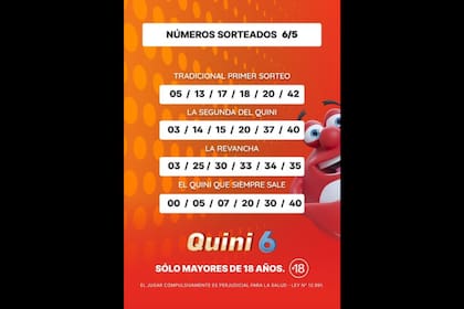 Los números de la suerte