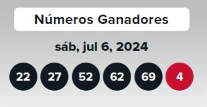 Los números ganadores de Double Play del sábado 6 de julio