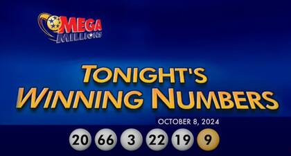 Los números ganadores del sorteo de Mega Millions