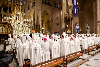 Los obispos en la Basílica de Luján