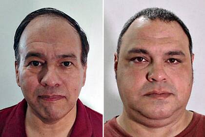 Los oficiales Alajarín y Sagripanti