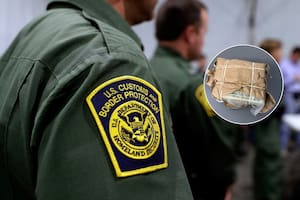 Los oficiales de la CBP de San Ysidro confiscaron más de US$44.000 ocultos dentro de un paquete con alimentos el 8 de enero de 2025, durante una inspección rutinaria de vehículos