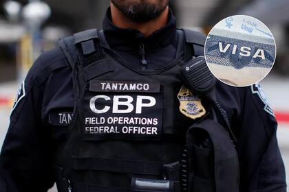 Los oficiales se encargaron de detener a los delincuentes en la frontera