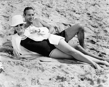 Los ojos del mundo se posaron en el matrimonio que formaron Paul Newman y Joanne Woodward 