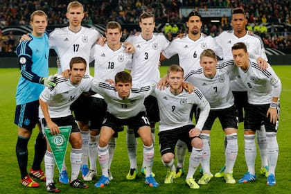 Los once de Alemania, uno de los grandes candidatos para pelear el Mundial