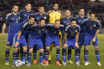 Los once que ayer fueron titulares ante Trinidad y Tobago