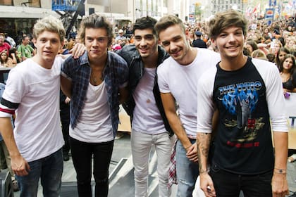 Los One Directions antes de la decisión de Malik de apartarse de la banda