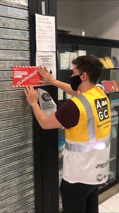 Los operativos fueron realizados por la Policía de la Ciudad y la Agencia Gubernamental de Control