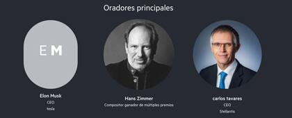 Los oradores principales en Future of the Car 2022