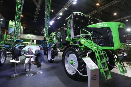 Los pabellones se suelen usar para los expositores