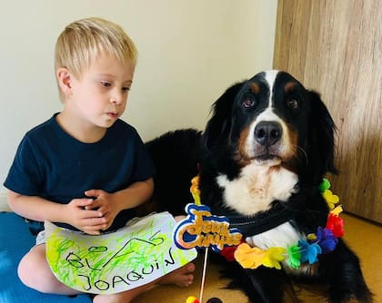 Los padres de Joaco dicen su proceso terapéutico es muy satisfactorio.