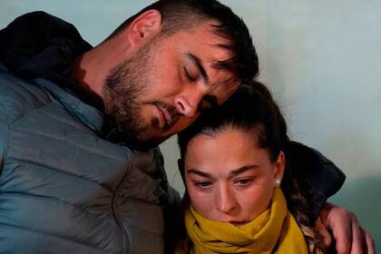 Los padres de Julen estuvieron presentes en el lugar durante todo el operativo de rescate.