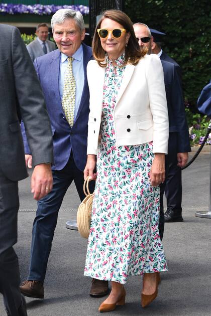 Los padres de la princesa de Gales, Michael y Carole Middleton.