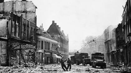 Los Países Bajos estuvieron bajo ocupación nazi desde 1940 hasta 1945. En la imagen se ve la liberación de la ciudad de Arnhem.