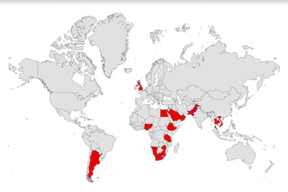 Los países en que Albwardy Investments tiene intervención: Reino Unido, Egipto, Arabia Saudita, Emiratos Árabes Unidos, Omán, Pakistán, Tailandia, Vietnam, Nigeria, Etiopía, Tanzania, Namibia, Zimbabue, Sudáfrica y Argentina.