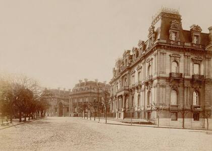 Los palacios Anchorena y Peña, Año 1910