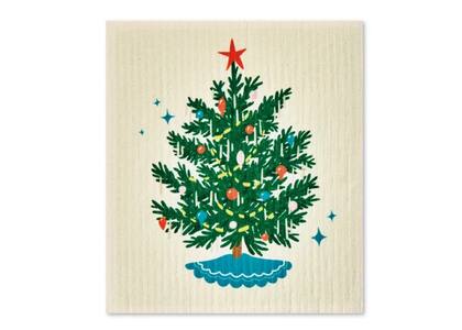 Los paños de cocina suecos son reutilizables y combinan las propiedades de una esponja y una toalla de papel. Créditos: Southern Living