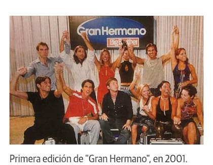 Los participantes de Gran Hermano 2001