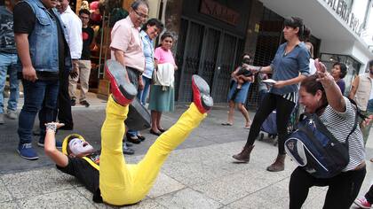 Los participantes estaban impedidos de correr a una velocidad normal