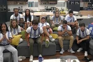 Los participantes vieron el partido del seleccionado nacional (Captura video)