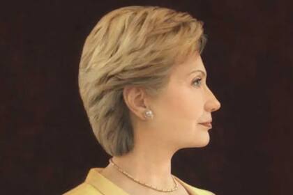 Los partidarios de Hillary Clinton vieron en su retrato a una mujer segura de sí misma y de su capacidad