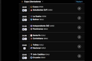 Partidos de hoy de la Copa Libertadores 2026: hora y TV, este miércoles 5 de mayo