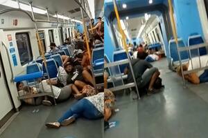Los pasajeros del Tren Roca se tiraron cuerpo a tierra en los vagones al escuchar los disparos