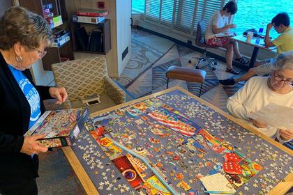 Los pasajeros del Westerdam suben a las redes cómo pasan las horas en el crucero