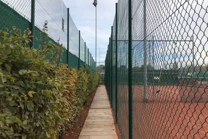 Los pasillos del Tennis Club Old Boys, donde Federer empezó a formar y potenciar su personalidad.
