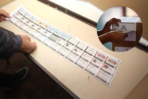 Los pasos para votar con la boleta única de papel el domingo 26 de octubre